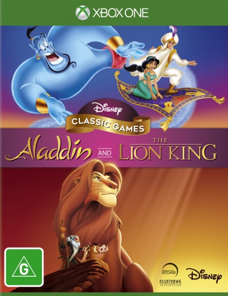  Disney Classic Games Aladdin and The Lion King Xbox One 